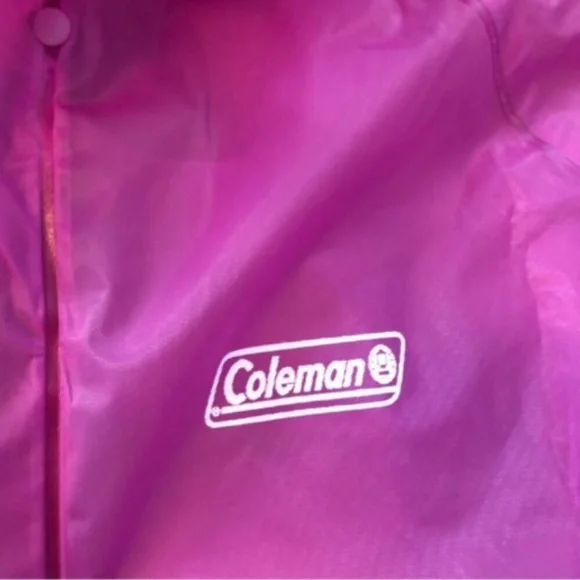 Pink Lightweight Coleman Rain Jacket - Picture 3 of 7